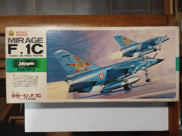 Maquette Mirage F.1 C Hasegawa 1/72