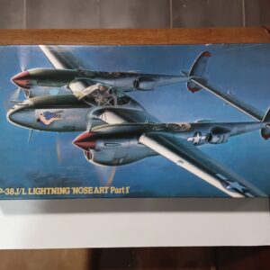 Maquette P-38 J/L Lightning "Nose Art Part 1" Hasegawa 1/72