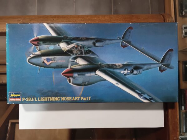 Maquette P-38 J/L Lightning "Nose Art Part 1" Hasegawa 1/72