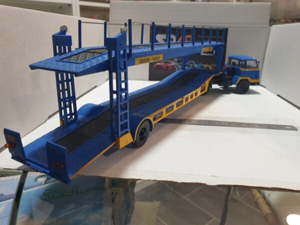 Camion Unic Auteuil Semi porte Voiture IXO Clausse Walon 1/43 ( vendu sans voiture ) – Image 5