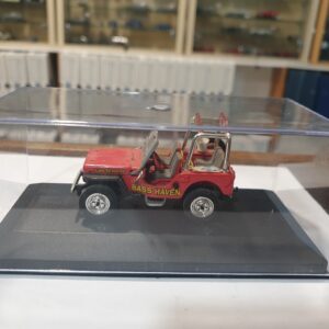 Jeep CJ2A 1947 LE2409 Matchbox YYM 38053 Bass Haven ( manque canes )