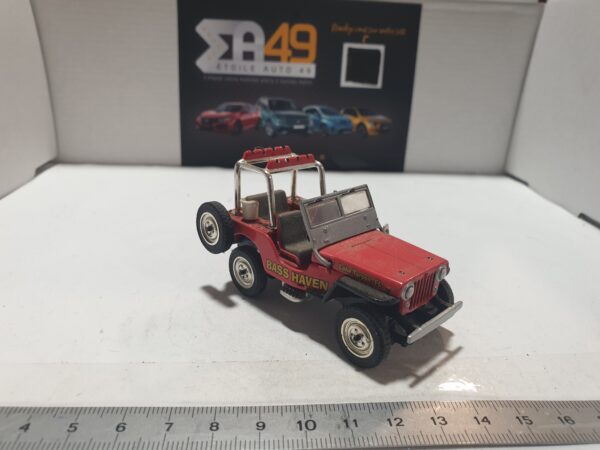Jeep CJ2A 1947 LE2409 Matchbox YYM 38053 Bass Haven ( manque canes ) – Image 4