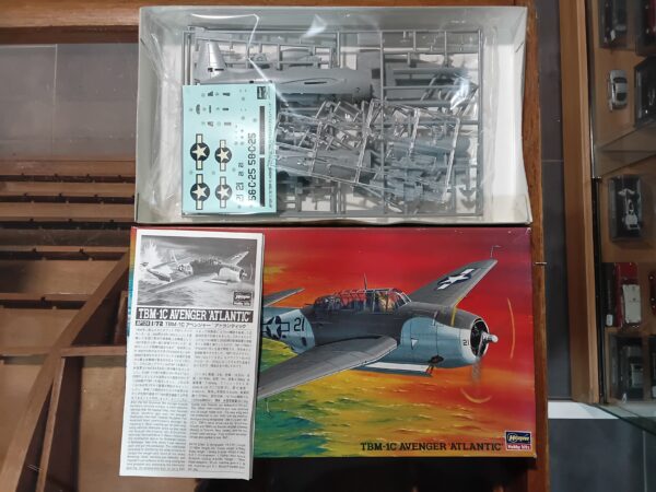 Maquette TBM-1C Avenger "Atlantic" Hasegawa 1/72 – Image 2