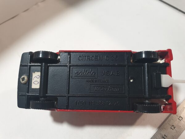 Citroen C35 Secours aux noyés Solido 1/50  Toner Gam – Image 7