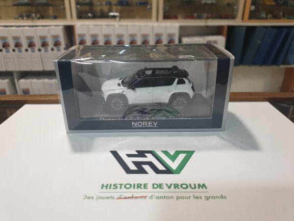 Renault 4 E-Tech Electrique 2025 Blanc Glacier 1/43 – Image 4