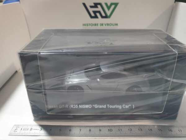 Nissan GT-R R35 NISMO Grand Touring Car Gris 1/43 Kyosho – Image 2