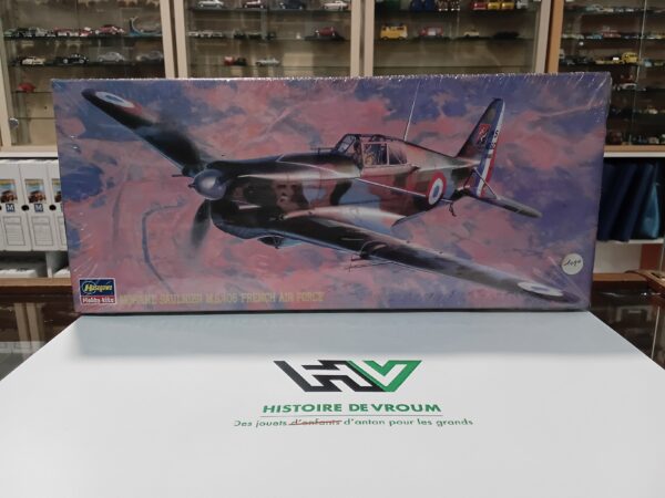 Maquette Morane Saulnier MS406 French Air Force Hasegawa 1/72