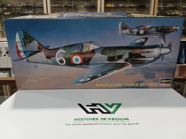 Maquette Dewoitine D520 French Air Force Hasegawa 1/72