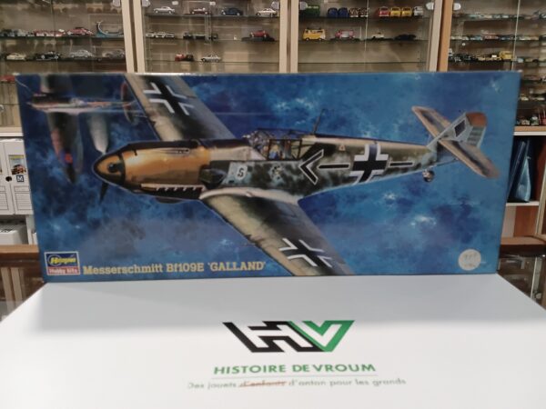 Maquette Messerschmitt Bf109E Galland Hasegawa 1/72