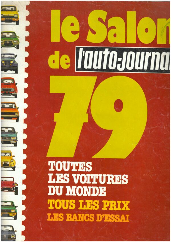 Magazine L'Auto Journal Le salon de 79