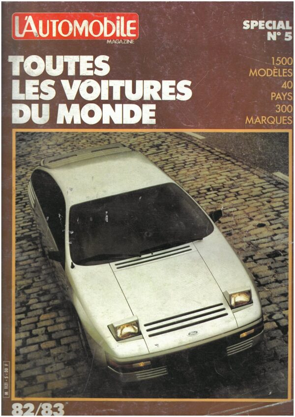 Magazine L'Auto Journal Toutes les voitures du Salon 82 -83