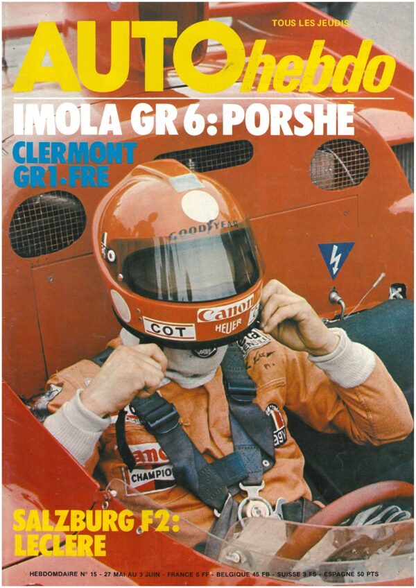 Auto Hebdo N°15 1976