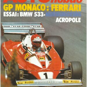Auto Hebdo N°16 03/06/1976 GP MONACO RALLYE ACROPOLE BMW 633