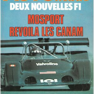 Auto hebdo N°26 26/08/1976 GP AUTRICHE MOSPORT CANAM