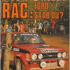 Auto hebdo N°40 02/12/1976 PESCAROLO LOLA T510 RAC RALLY
