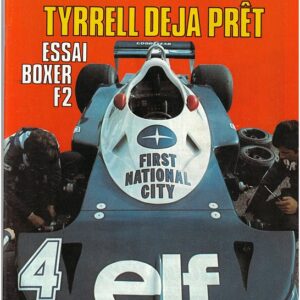 Auto hebdo N°42 1976 RENAULT BOXER F2 R.A.C. RALLYE VAUXHALL SAAB SKODA TYRRELL