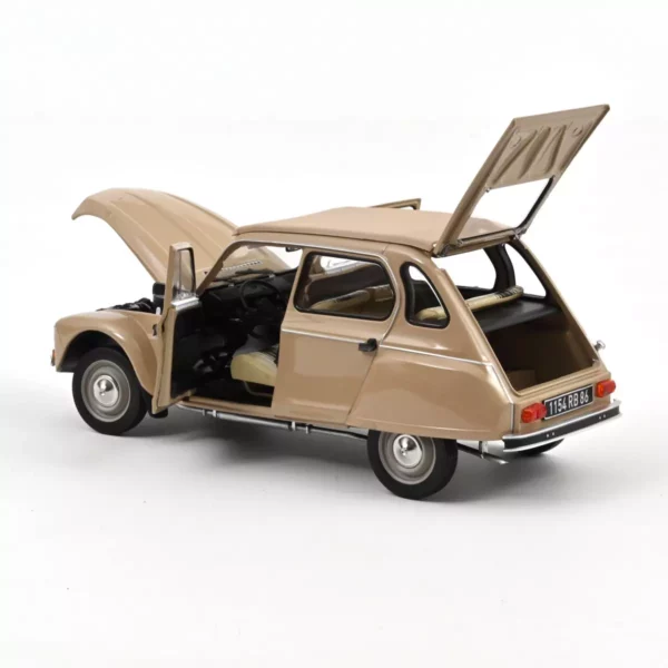 Citroën Dyane 6 1983 Beige Colorado 1/18 Norev – Image 6