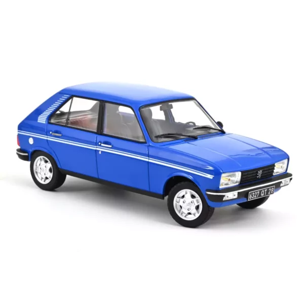 Peugeot 104 S 1981 Bleu Ibis 1/18 Norev – Image 6