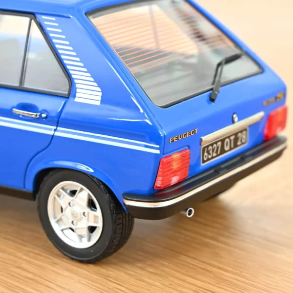 Peugeot 104 S 1981 Bleu Ibis 1/18 Norev – Image 9
