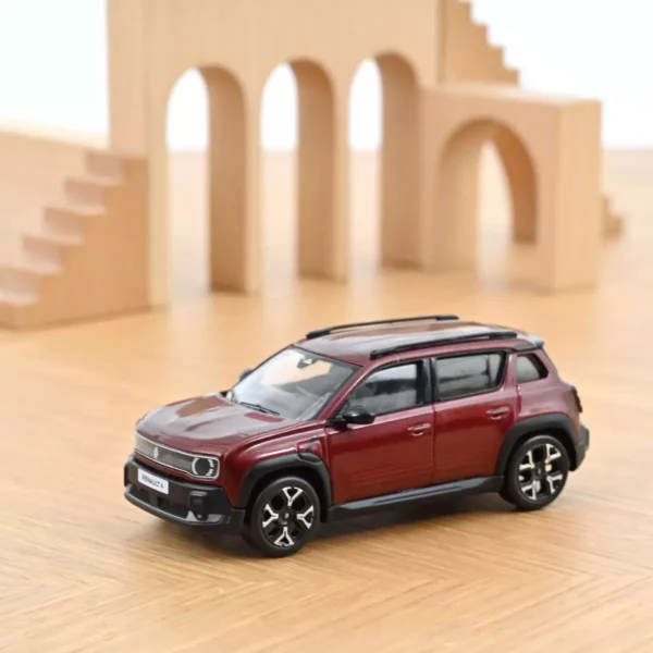 Renault 4 E-Tech Electrique 2025 Rouge Carmin 1/43 – Image 4