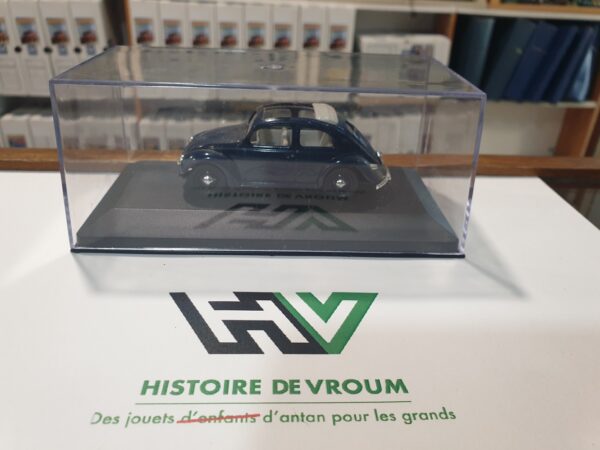 Volkswagen Coccinelle Bleue toit ouvrant Vitesse 1/43