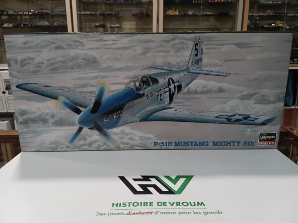 Maquette P-51B Mustang Mighty 8th Hasegawa 1/72