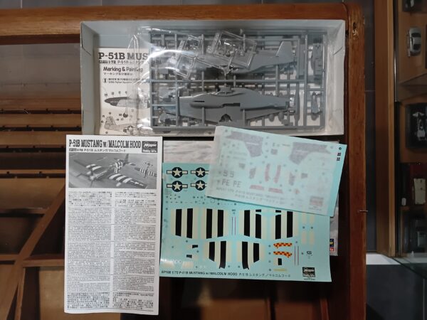 Maquette P-51B Mustang Mighty 8th Hasegawa 1/72 – Image 2