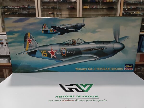 Maquette Yakovlev Yak-3 Russian Guards Hasegawa 1/72