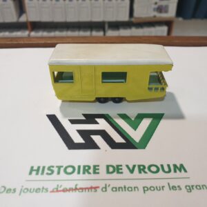 Caravane jaune Matchbox Lesney Trailer Caravan n°23 1966