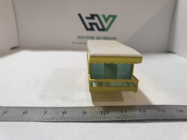 Caravane jaune Matchbox Lesney Trailer Caravan n°23 1966 – Image 6