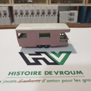 Caravane Mauve Matchbox Lesney Trailer Caravan n°23 1966