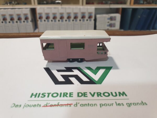 Caravane Mauve Matchbox Lesney Trailer Caravan n°23 1966