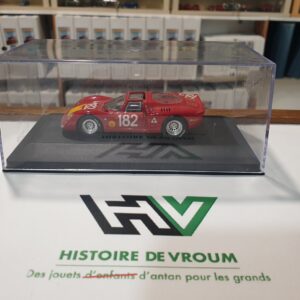 Alfa Roméo 33.2 N°182 6th T.FLORIO 1968 G.BAGHETTI-G.BISCALDI 1/43 Best Model