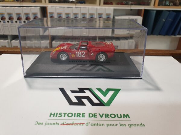 Alfa Roméo 33.2 N°182 6th T.FLORIO 1968 G.BAGHETTI-G.BISCALDI 1/43 Best Model