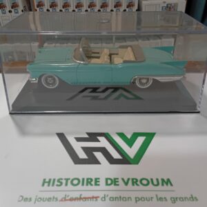Cadillac Eldorado Biarritz 1957 Bleue Solido 1/43