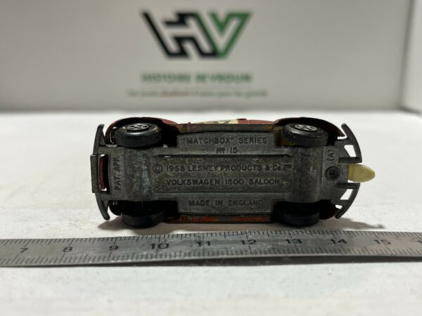 Volkswagen 1500 Saloon n°15 1968 Matchbox – Image 5