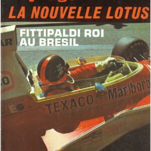 Sport Auto  N°146 MARS 1974 GP F1 BRESIL LOTUS HESKETH FORD 308 MATRA