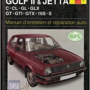 Livre Manuel d'entretien Volkswagen II & Jetta Haynes