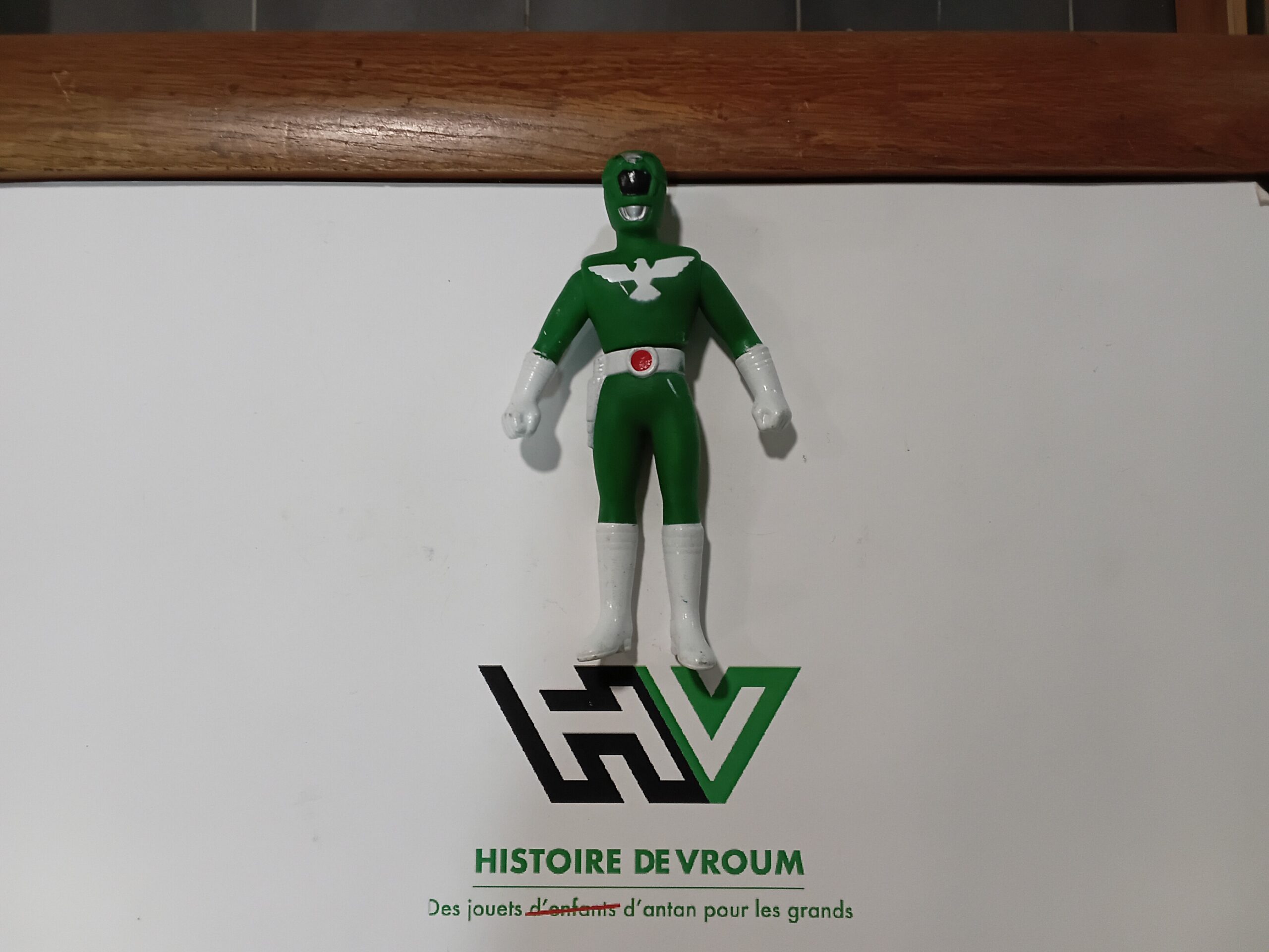 Lot de 3 Figurines Power Rangers ( Verte / Jaune / Rouge )