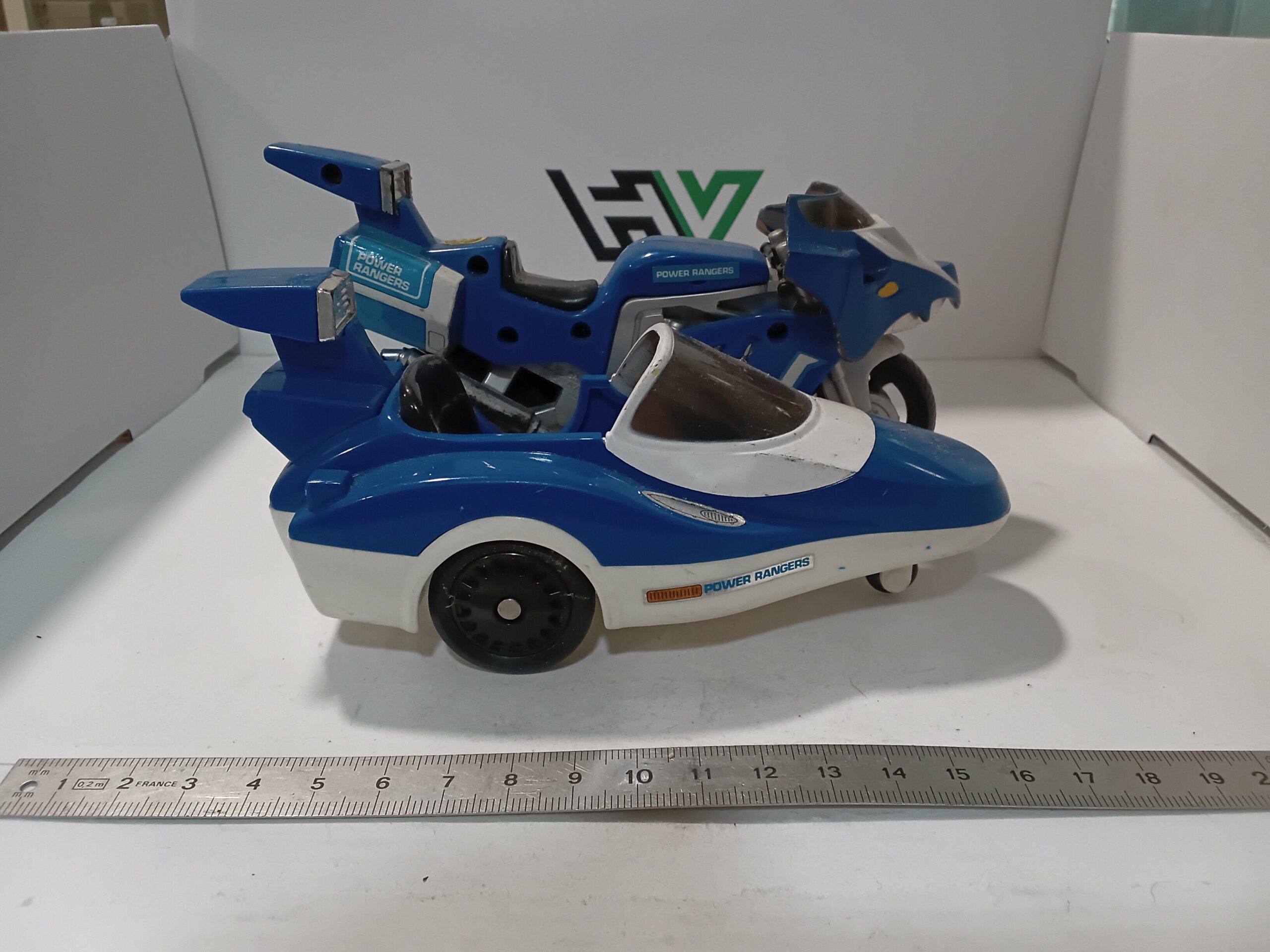 Side Car Power Rangers Triceratops Battle Bike 1993 Bandai 1/15 – Image 2