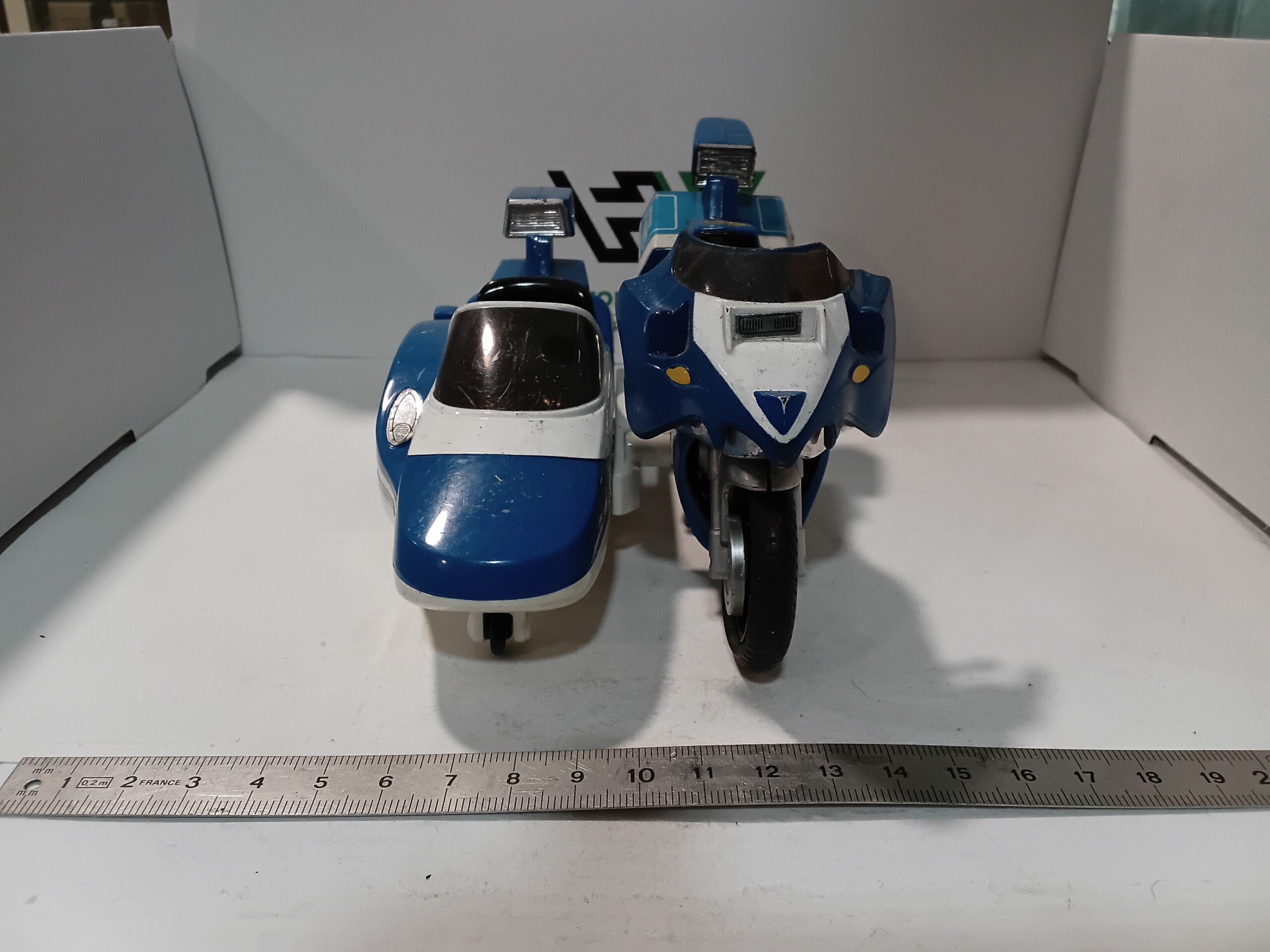 Side Car Power Rangers Triceratops Battle Bike 1993 Bandai 1/15 – Image 3