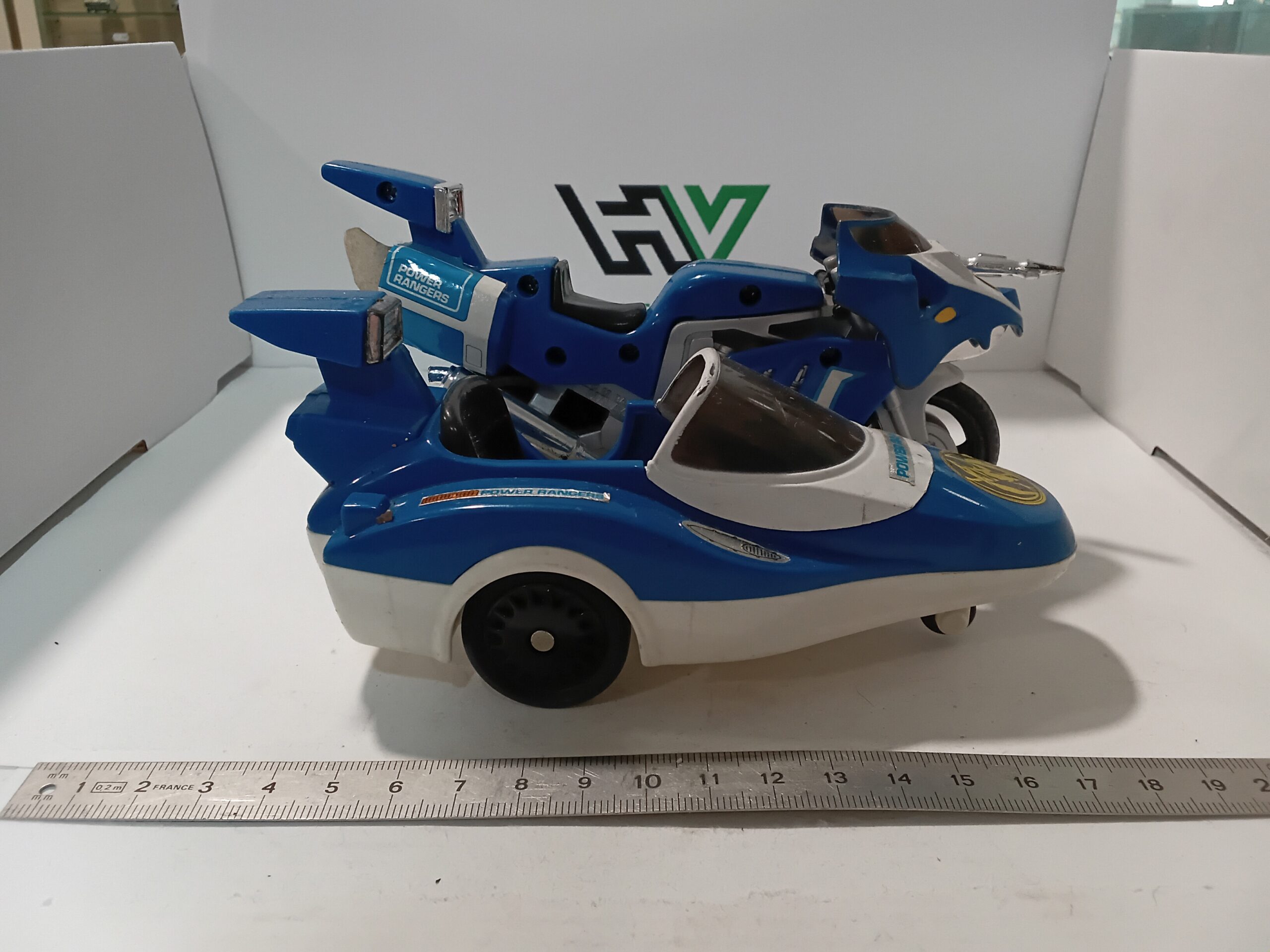Side Car Power Rangers Triceratops Battle Bike 1993 1/15 Bandai – Image 2