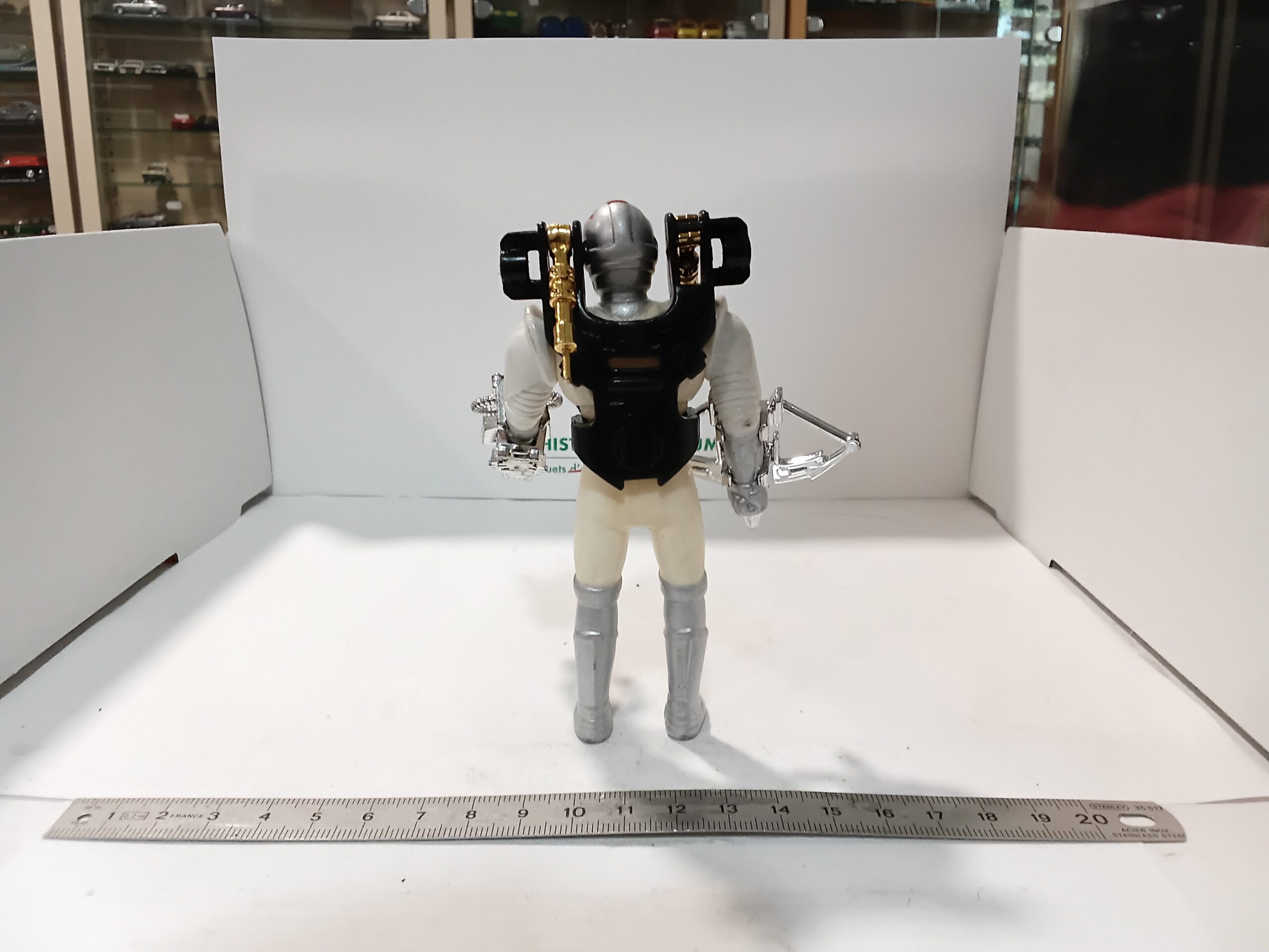Figurine Space Warriors Vintage Mega Power Fighter Robot – Image 2