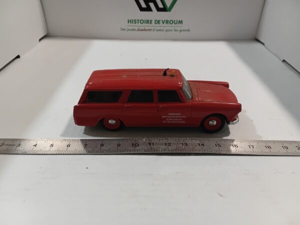 Peugeot 404 Break Pompier Solido 1/43 – Image 4
