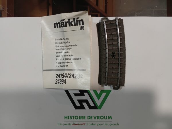 Voie de Télécommande Courbe Marklin HO Ref 24194 – Image 2