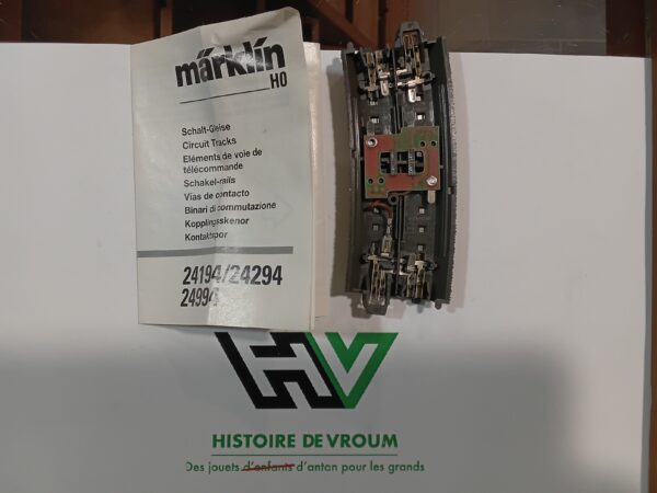 Voie de Télécommande Courbe Marklin HO Ref 24194 – Image 3