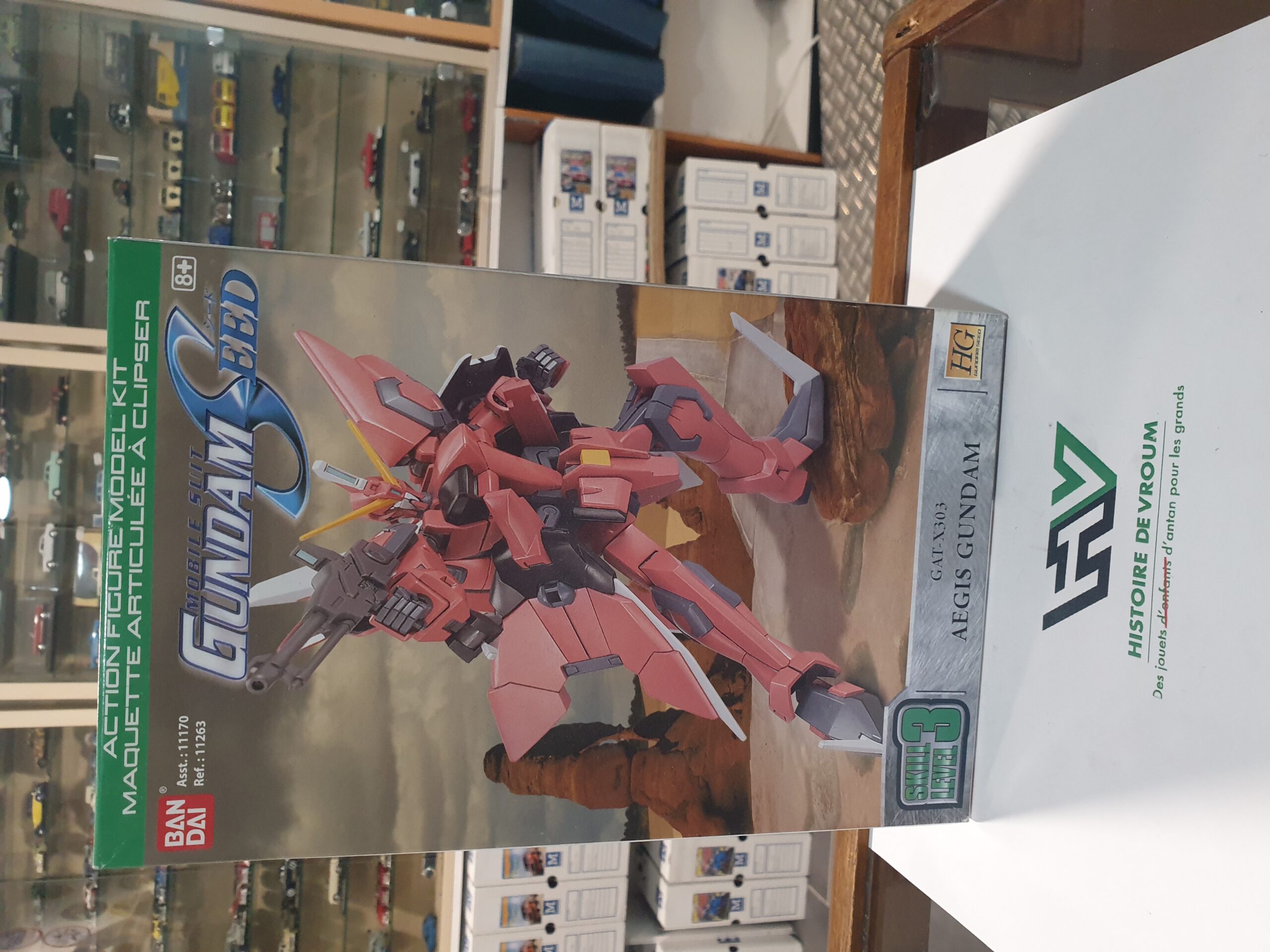 Maquette Aegis Gundam seed gat-x303 collector Asst 11170 Ref 11263 Bandai