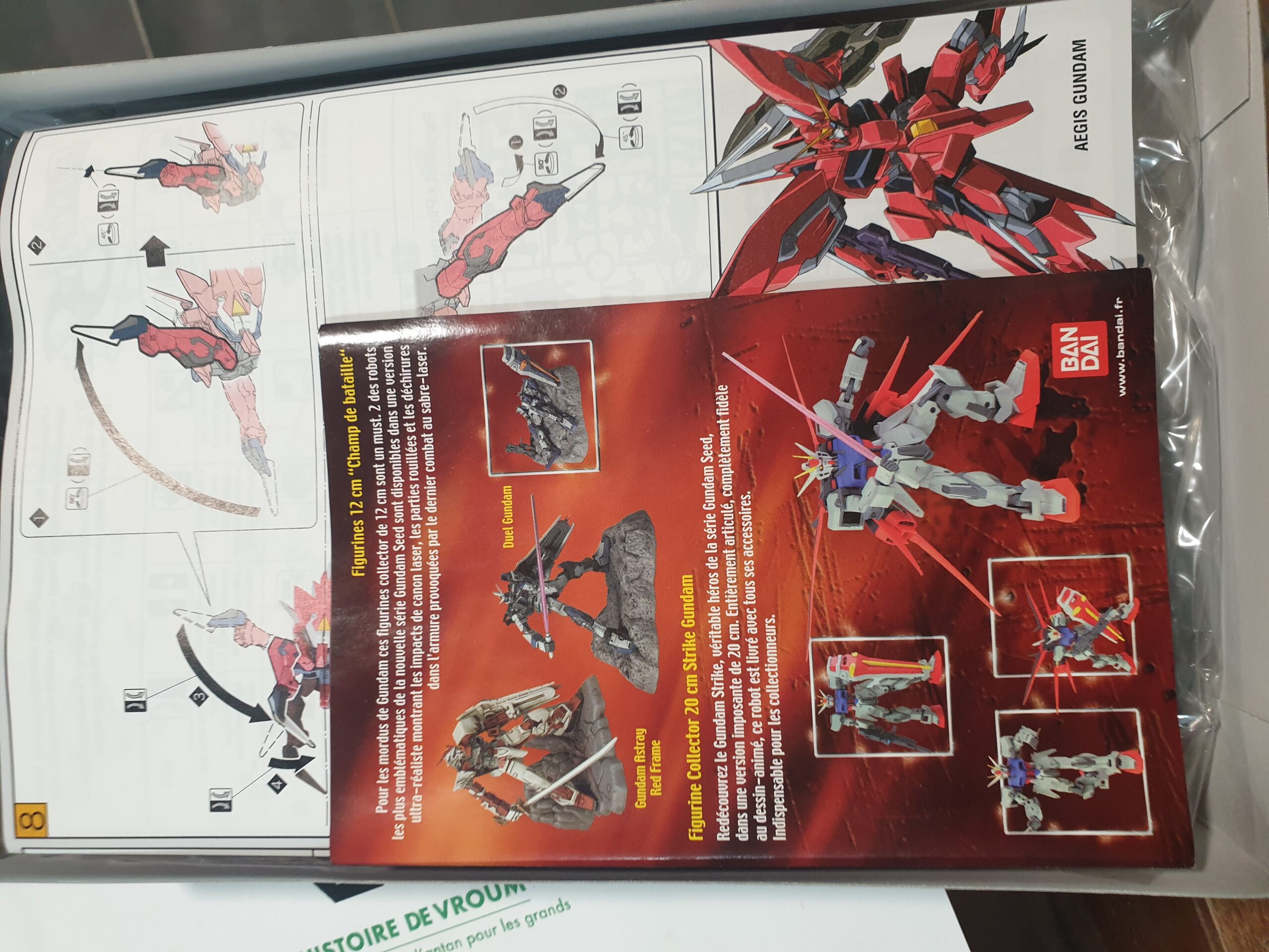Maquette Aegis Gundam seed gat-x303 collector Asst 11170 Ref 11263 Bandai – Image 5