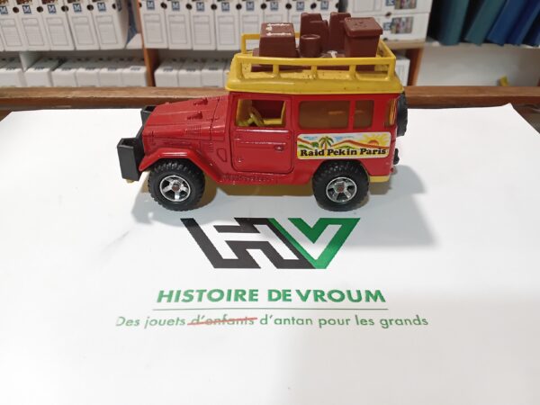 Toyota Land Cruiser Raid Pekin Paris Majorette 1/36