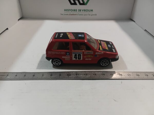 Fiat Uno Pioneer N°40 1/43 Bburago – Image 4